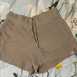 Calvin Klein Waffle Knit Drawstring Shorts